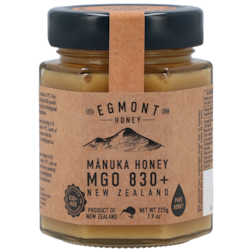 Egmont Honey Miel de Manuka MGO 830+ - 225 g