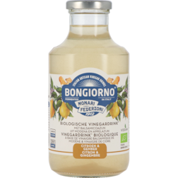 Bongiorno Biologische Vinegardrink Citroen & Gember - 500ml