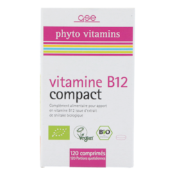 GSE Vitamine B12 Compact (120 comprimés)
