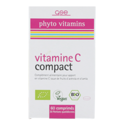 1+1 gratis | GSE Vitamine C Compact (60 tabletten)