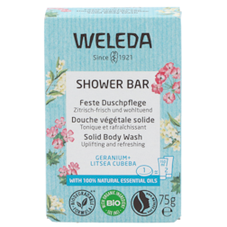 Weleda Shower Bar Geranium + Litsea Cubeba - 75g