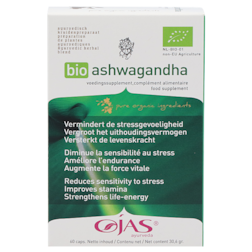 OJAS Ayurveda Bio Ashwagandha - 60 capsules