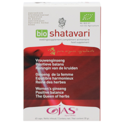 OJAS Ayurveda Bio Shatavari - 60 capsules