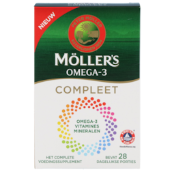2e product 50% korting | Möller's Omega-3 Compleet - 28 porties