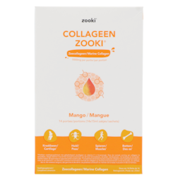 Zooki Zeecollageen Mango 5000 mg – 14 zakjes