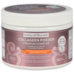 Holland & Barrett Collageen Poeder Premium Complex Natuurlijke Sinaasappelsmaak - 162 gram