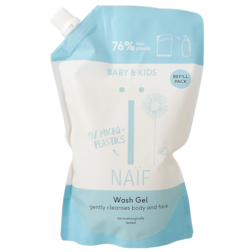 Naïf Baby & Kids Cleansing Wash Gel Refill Pack - 500ml