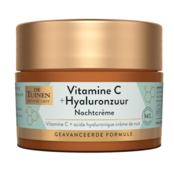 De Tuinen Vitamine C + Hyaluronzuur Nachtcrème - 50ml