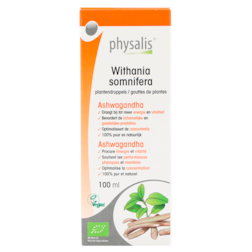 Physalis Withania Somnifera Bio Plantendruppels - 100 ml