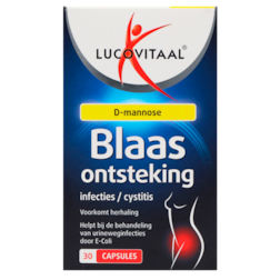 1+1 gratis | Lucovitaal D-Mannose Blaasonsteking - 30 capsules