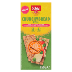 Schär Crunchybread Vital Glutenvrije Crackers - 150g