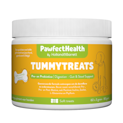 1+1 gratis | Holland & Barrett PawfectHealth Tummytreats Pre- En Probiotica - 60 soft treats