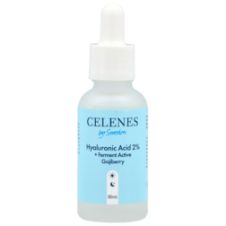 Celenes Hyaluronzuur 2% + Ferment Active Goji Berry Serum - 30ml