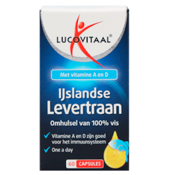 Lucovitaal Ijslandse Levertraan - 60 capsules