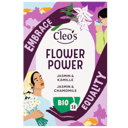 Cleo’s Flower Power Bio - 18 theezakjes