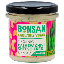 Bonsan Vegan Organic Bieslook Cashewspread - 135g