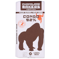 Chocolatemakers Chocolat Noir Congo 92% - 80g