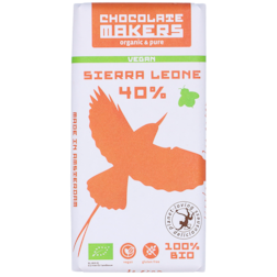 Chocolatemakers Vegan Sierra Leone 40% - 80g