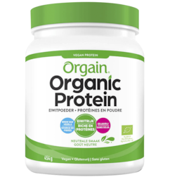 Orgain Organic Vegan Protein Neutrale Smaak - 454g