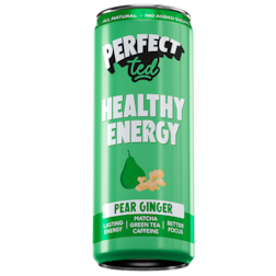 PerfectTed Matcha Green Tea Energy Pear Ginger - 250ml