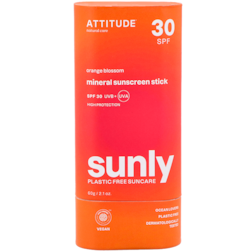 Attitude Sunly Sunscreen Stick Orange Blossom 30 SPF - 60g