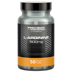 1+1 gratis | Precision Engineered L-Arginine 500mg - 50 capsules