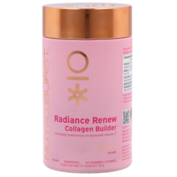 1+1 gratis | Nutriburst Radiance Renew Collagen Builder + Bèta-caroteen - 60 gummies
