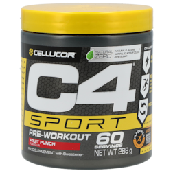 2e product 50% korting | Cellucor C4 Sport Pre-Workout Fruit Punch - 288g