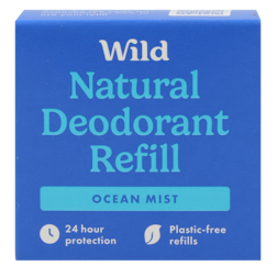 Wild Deodorant Ocean Mist Navulling - 40g