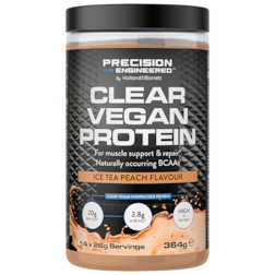1+1 gratis | Precision Engineered Clear Vegan Protein Ice Tea Peach - 364g