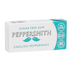 Peppersmith Fine English Chewing Gum Menthe poivrée