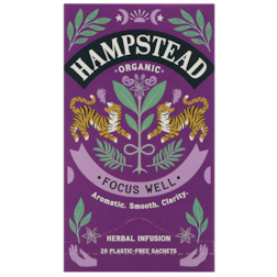 Hampstead Tea Focus Well - 20 theezakjes