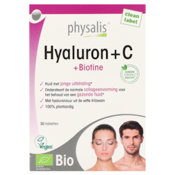 Physalis Hyaluron + C + Biotine - 30 tabletten