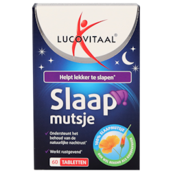 1+1 gratis | Lucovitaal Slaapmutsje - 60 tabletten