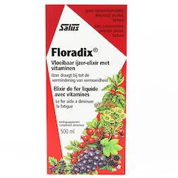 2e product 50% korting | Floradix IJzer-Elixer Met Vitamines (500ml)