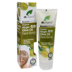 Dr Organic Virgin Olive Oil Gezichtsscrub dr organic kopen in de aanbieding
