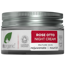 Dr. Organic Roos Nachtcrème - 50ml