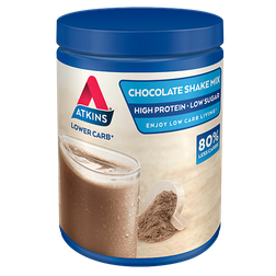 Atkins Advantage Shake Mix Chocolate 370Gr atkins kopen in de aanbieding