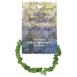 Steengoed Splitkralen Armband Aventurijn steengoed kopen in de aanbieding Steengoed Splitkralen Armband Aventurijn steengoed kopen in de aanbieding