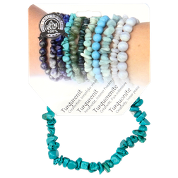 Steengoed Splitkralen Armband Turkoois steengoed kopen in de aanbieding Steengoed Splitkralen Armband Turkoois steengoed kopen in de aanbieding