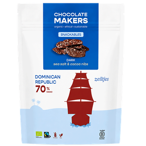 Zeiltjes: pure chocolaatjes met zeezout