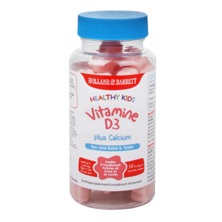 Holland & Barrett Kids Vitamine D-3 & Calcium (30 Gummies)