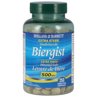 Holland & Barrett Biergist, 500mg (250 Tabletten)
