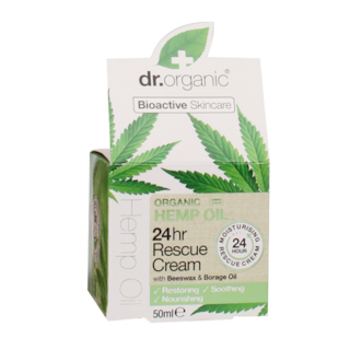 Crème 24Hr Rescue Dr. Organic à l'Huile de chanvre 50 ml