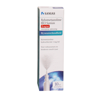 Sanias Xylometazoline HCI, 1mg (10ml)