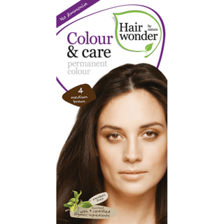 Hairwonder Colour & Care Medium Brown 4