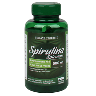 Holland & Barrett Spirulina, 500mg (200 Tabletten)