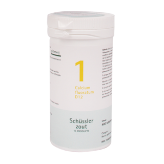 Schüssler Zout 1 Calcium Fluoratum D12 (400 Tabletten)