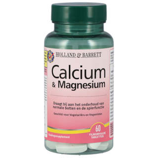 Holland & Barrett Calcium & Magnesium (60 Tabletten)
