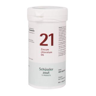 Schüssler 21 Zincum Chloratum D6 (400 Tabletten)